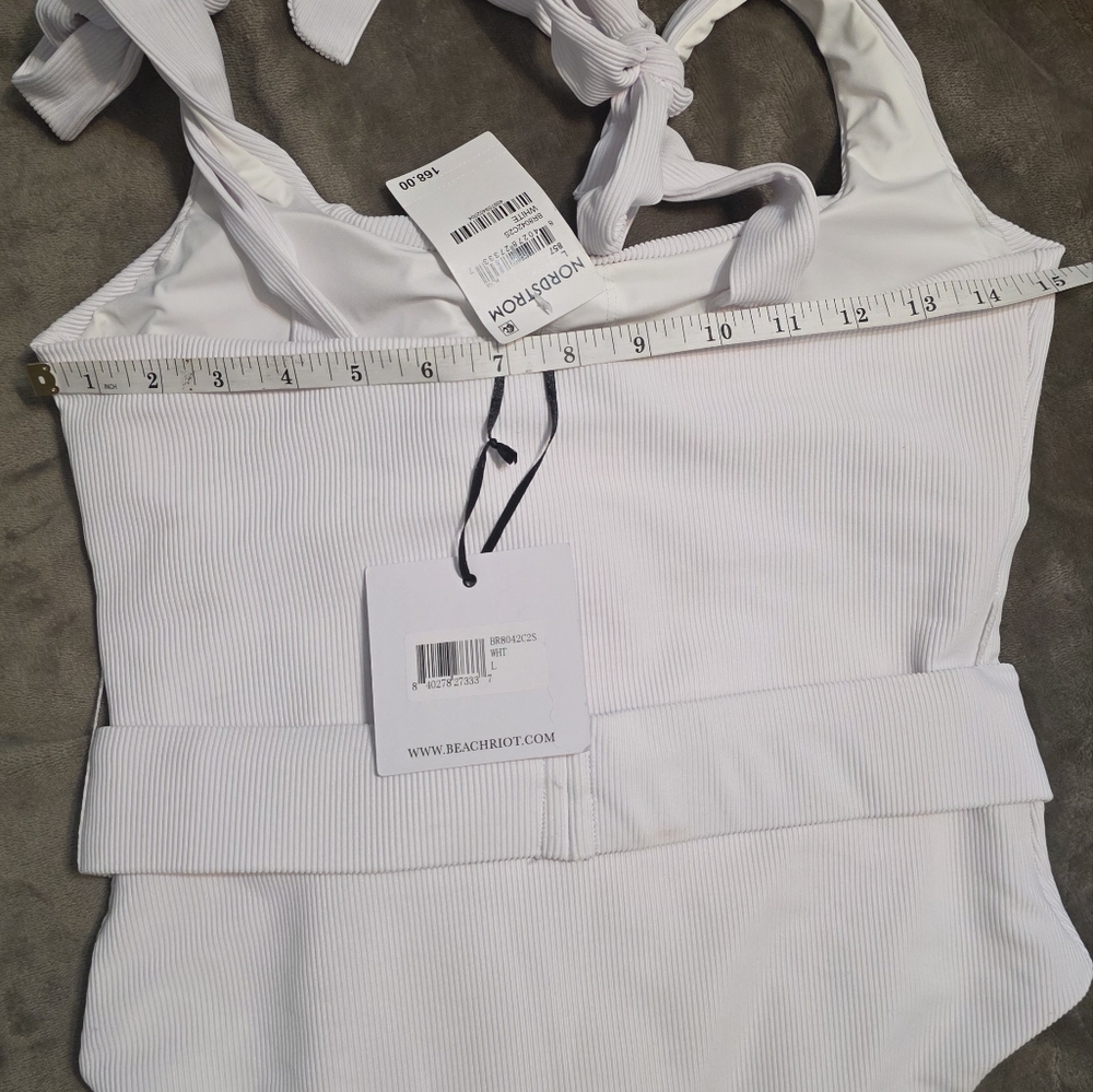 🆕️ Beach Riot Ribbed Sydney Belted One Piece - Picture 13 of 16